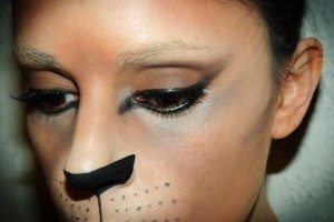 carnaval maquillaje gato