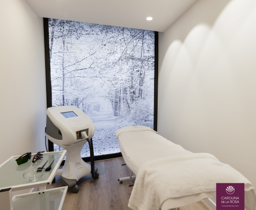 Cabina de depilaci�n laser