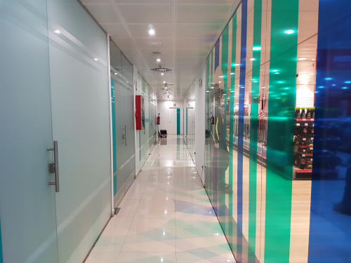 Pasillo de consultas