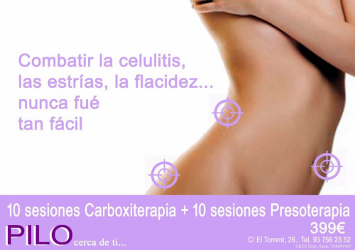 Carboxiterapia + Presoterapia