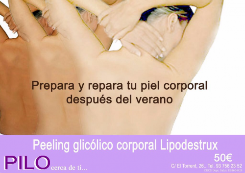 Peeling glic�lico corporal