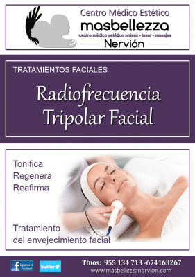 RADIOFRECUENCIA TRIPOLAR FACIAL