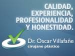 Cirugia Plastica Oscar Villafane