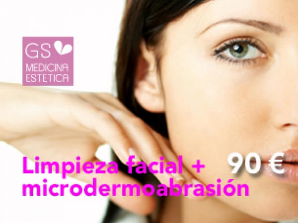 Limpieza facial ms microdermoabrasin (para quitar clulas muertas) 90 euros en TodoEstetica.com