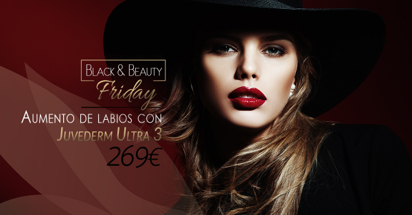Promocin Black Friday! Aumento de labios Juvederm Ultra 3 269 en TodoEstetica.com