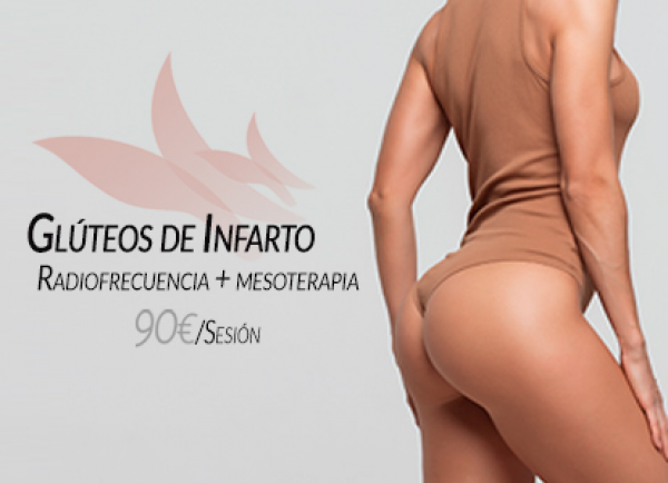 Glúteos de infarto 90€/sesión en TodoEstetica.com