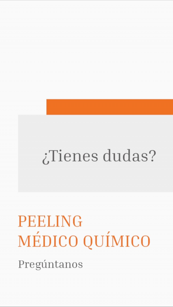 Tratamiento de Peelng Qumico en TodoEstetica.com