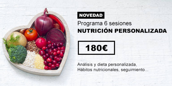 Nutricin personalizada en TodoEstetica.com