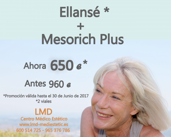 Oferta especial mes de Junio: Ellans (2 viales) + Mesorich Plus. en TodoEstetica.com