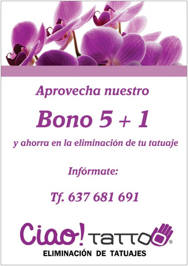 Bono sesiones 5+1 en TodoEstetica.com
