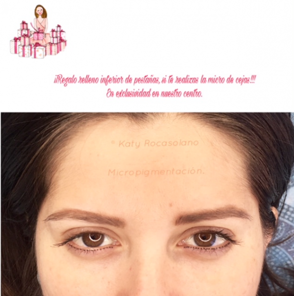  Si os realiz�is la micropigmentaci�n de cejas, os �regalamos� el punteado de l�nea inferior de pesta�as (valorado en 360 euros) con el repaso incluido al m�s. Este punteado, confiere definici�n y el aspecto  es mucho m�s jovial. en TodoEstetica.com