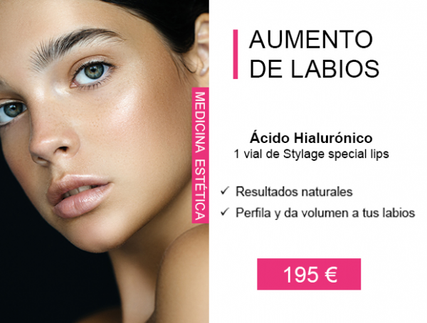 Aumento de labios con Ácido Hialurónico en TodoEstetica.com