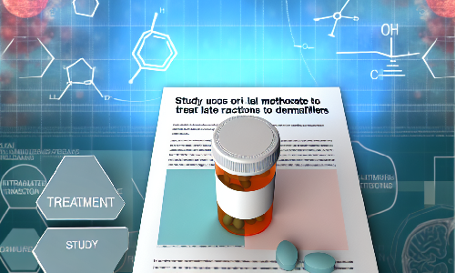 Estudio Emplea Metotrexato Oral para Tratar Reacciones Inflamatorias Tardas a Rellenos Drmicos